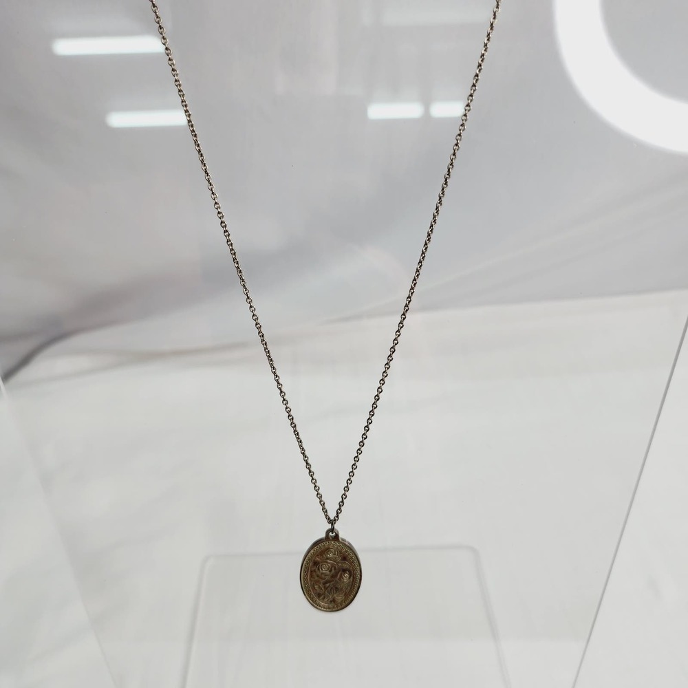 Vintage H.M Queen Elizabeth- Queen Mother 1980 Rose Pendant Necklace - Picture 2 of 5